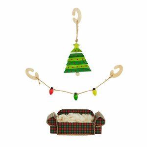 Holiday Home Decor Small Pet Gift Set New With Tags
